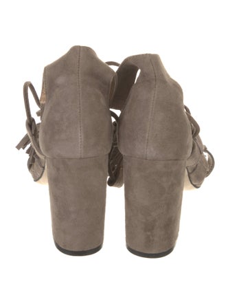 Raye Suede Tassel Accents Gladiator Sandals