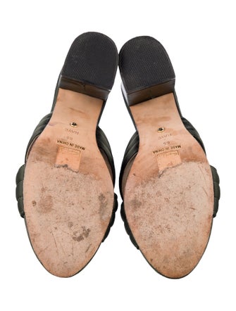 Raye Leather Slides