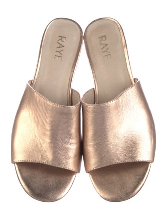 Raye Leather Slides