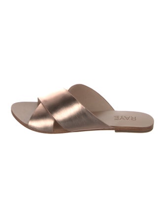 Raye Leather Slides