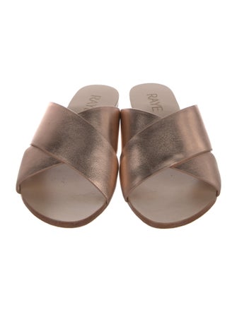 Raye Leather Slides