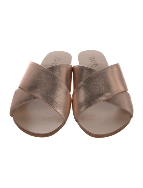 Raye Leather Slides