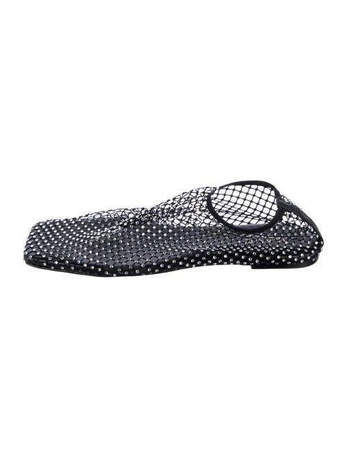 Raye Patterned Crystal Embellishments Flats