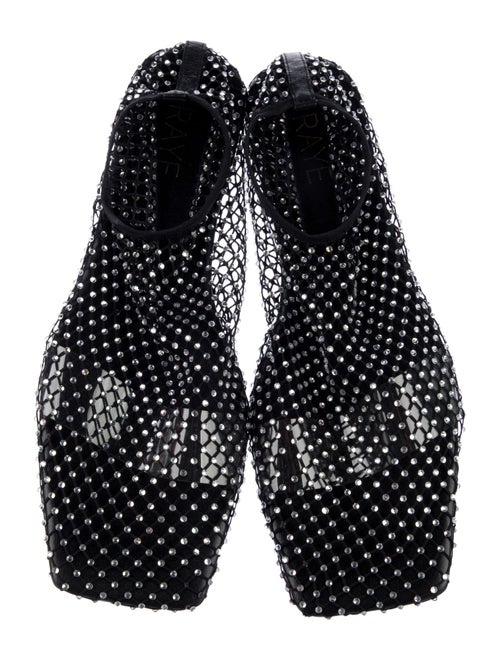 Raye Patterned Crystal Embellishments Flats