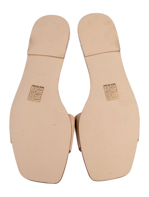 Raye Leather Slides