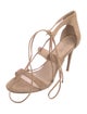 Raye Suede T-Strap Sandals