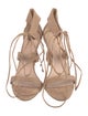 Raye Suede T-Strap Sandals