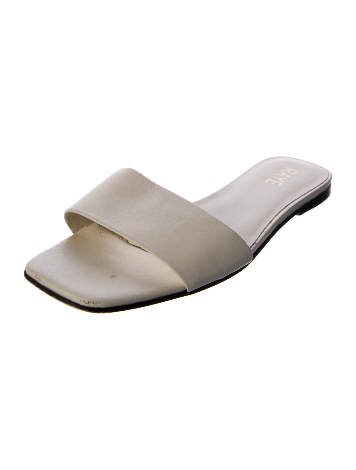 Raye Leather Slides