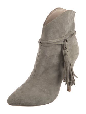 Raye Suede Tassel Accents Boots