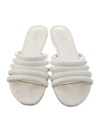 Raye Leather Slides