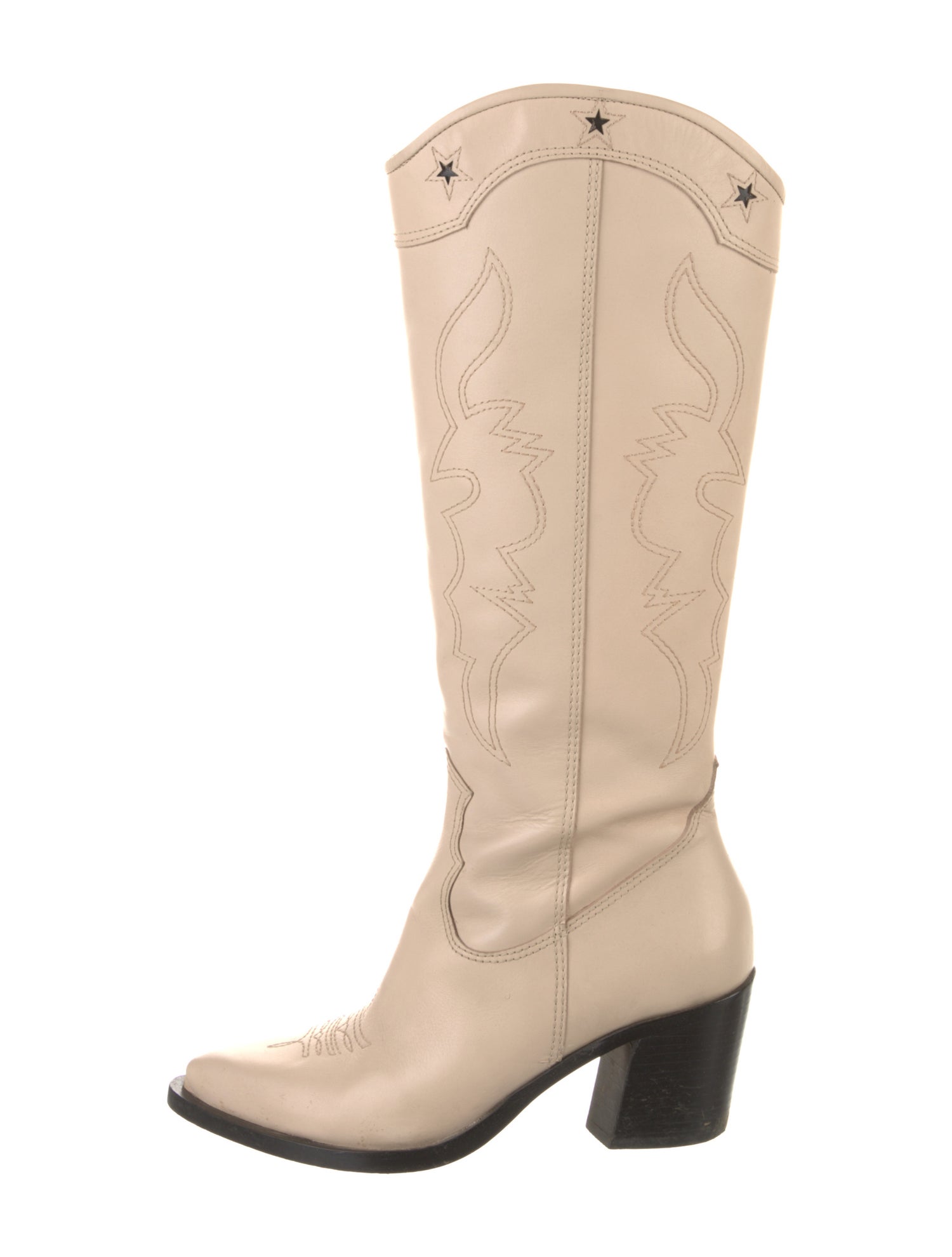 Raye Leather Western Boots