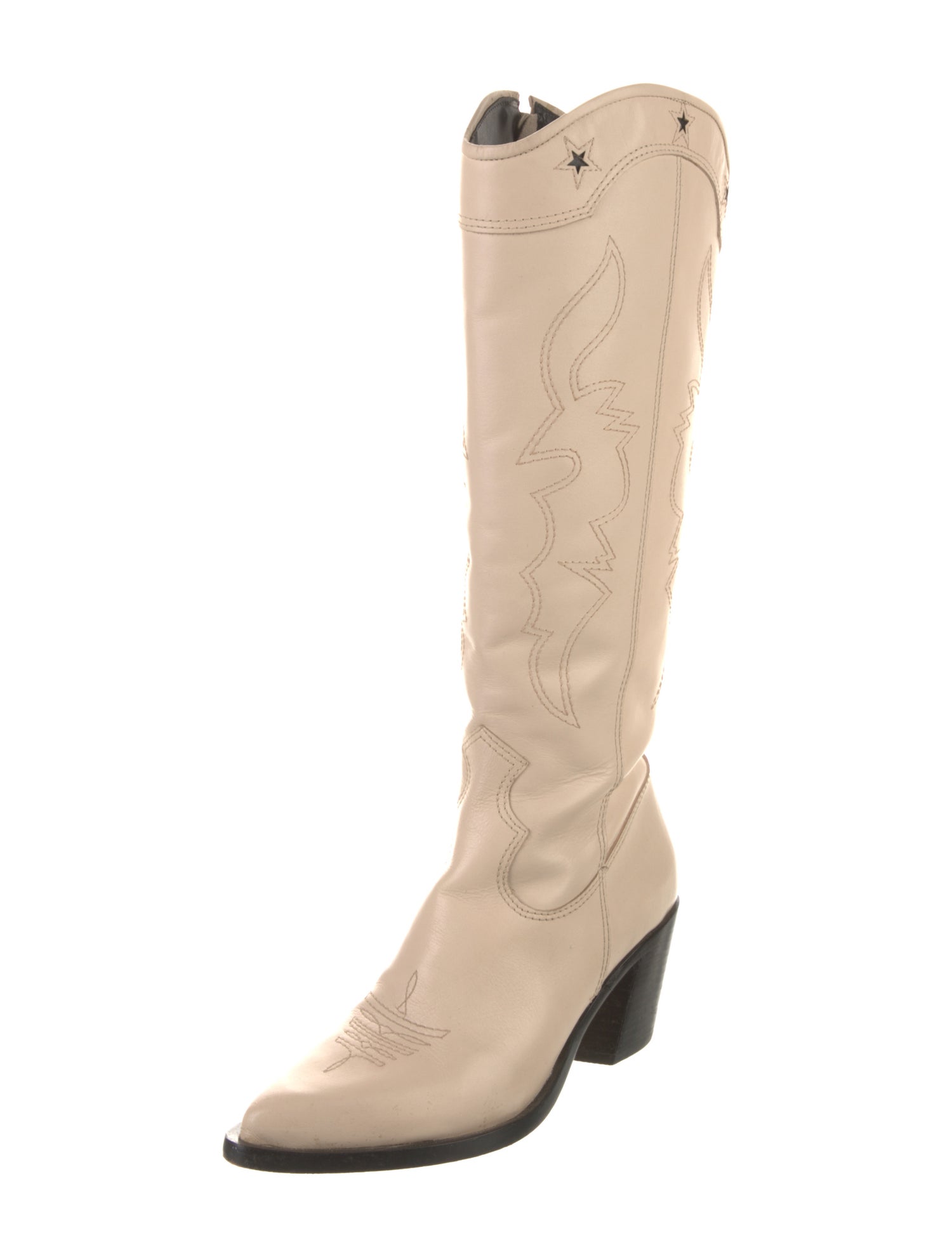 Raye Leather Western Boots