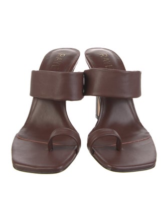 Raye Leather Slides