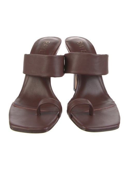 Raye Leather Slides