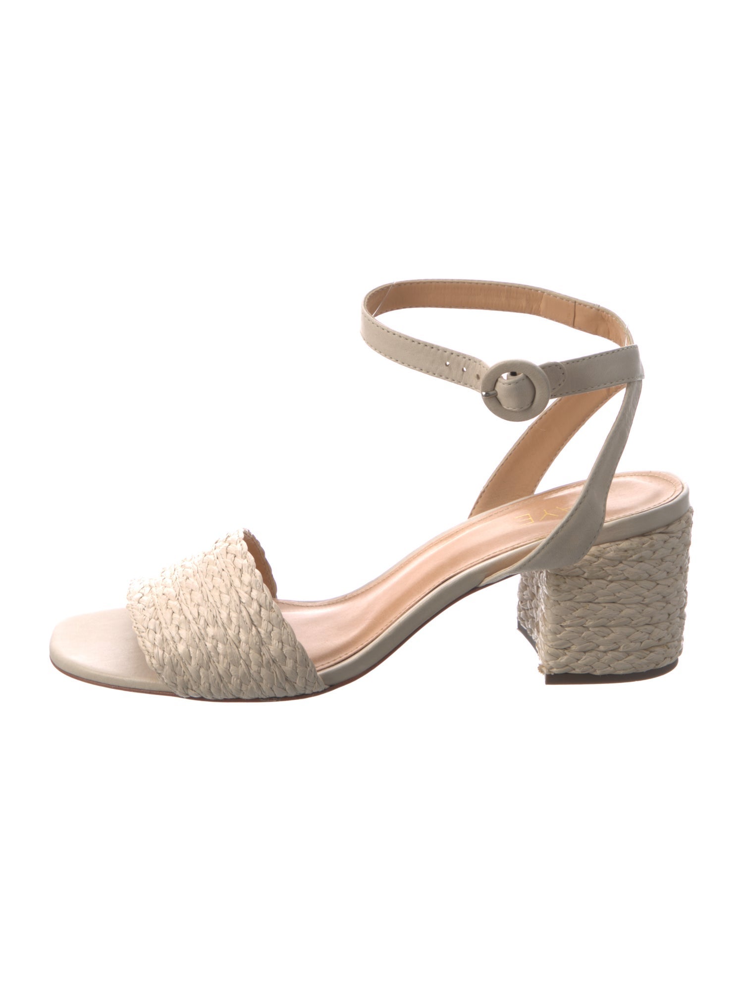Raye Raffia Braided Accents Sandals