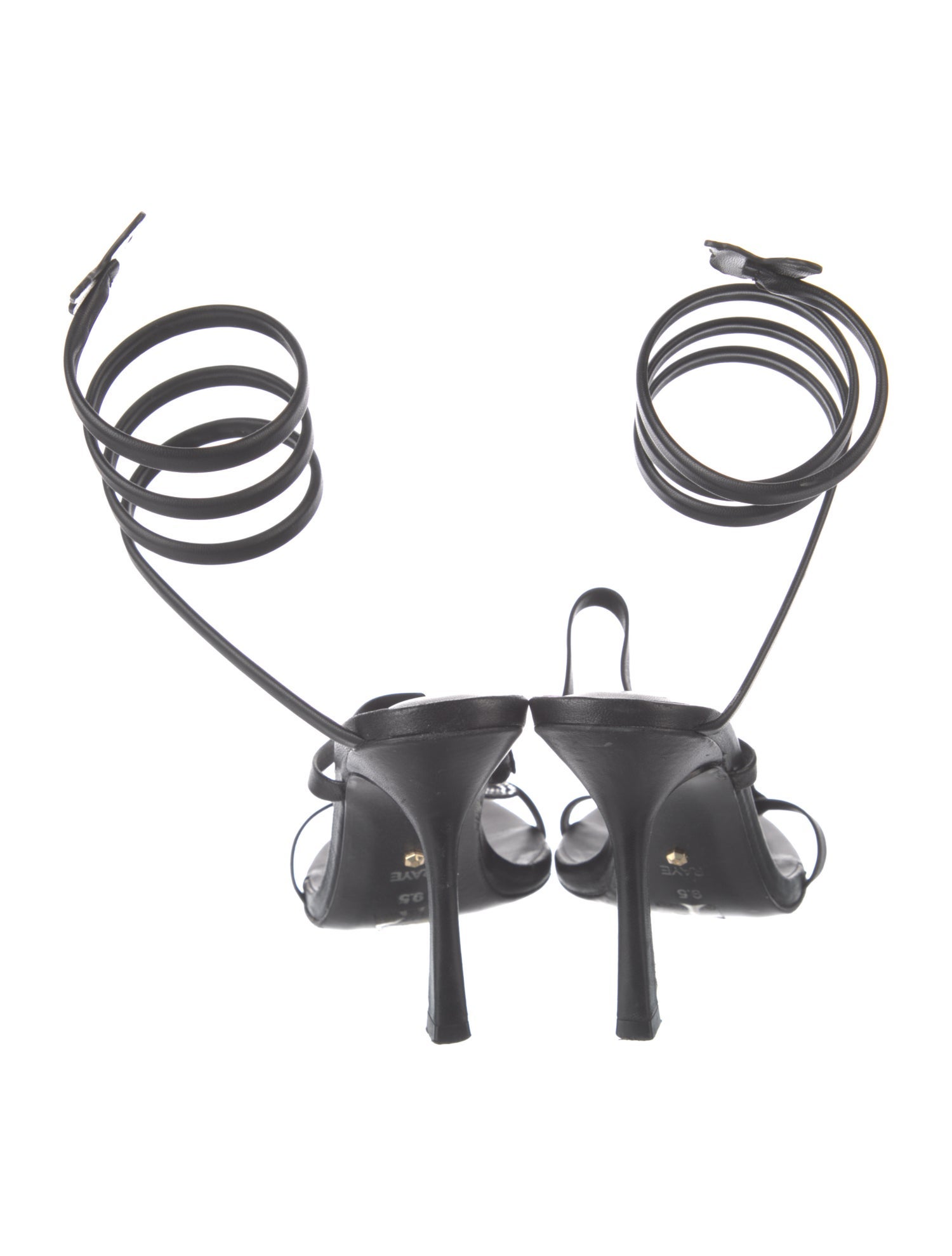 Raye Leather Crystal Embellishments Gladiator Sandals