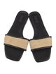 Raye Raffia Slides
