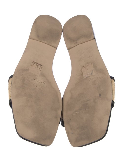 Raye Raffia Slides