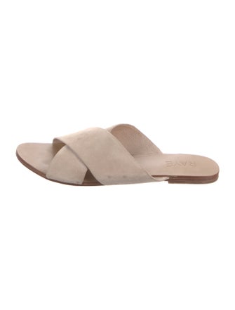 Raye Suede Slides
