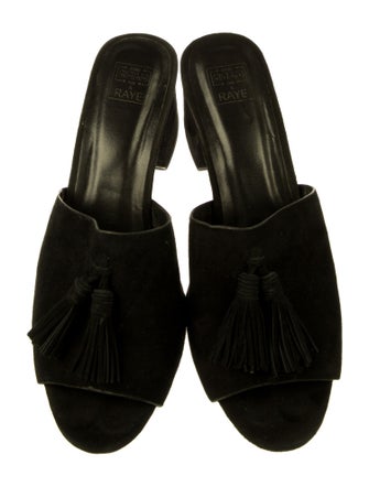Raye Suede Slides