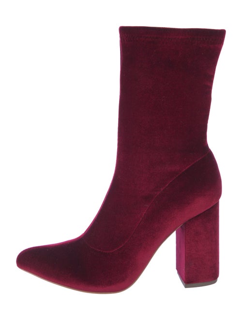 Raye Velvet Sock Boots
