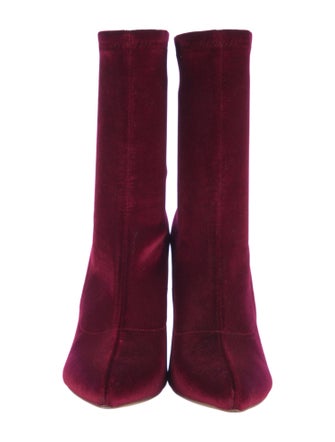 Raye Velvet Sock Boots