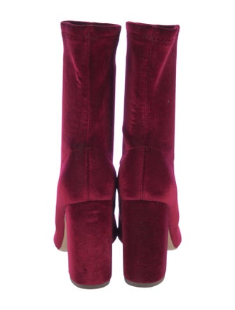 Raye Velvet Sock Boots