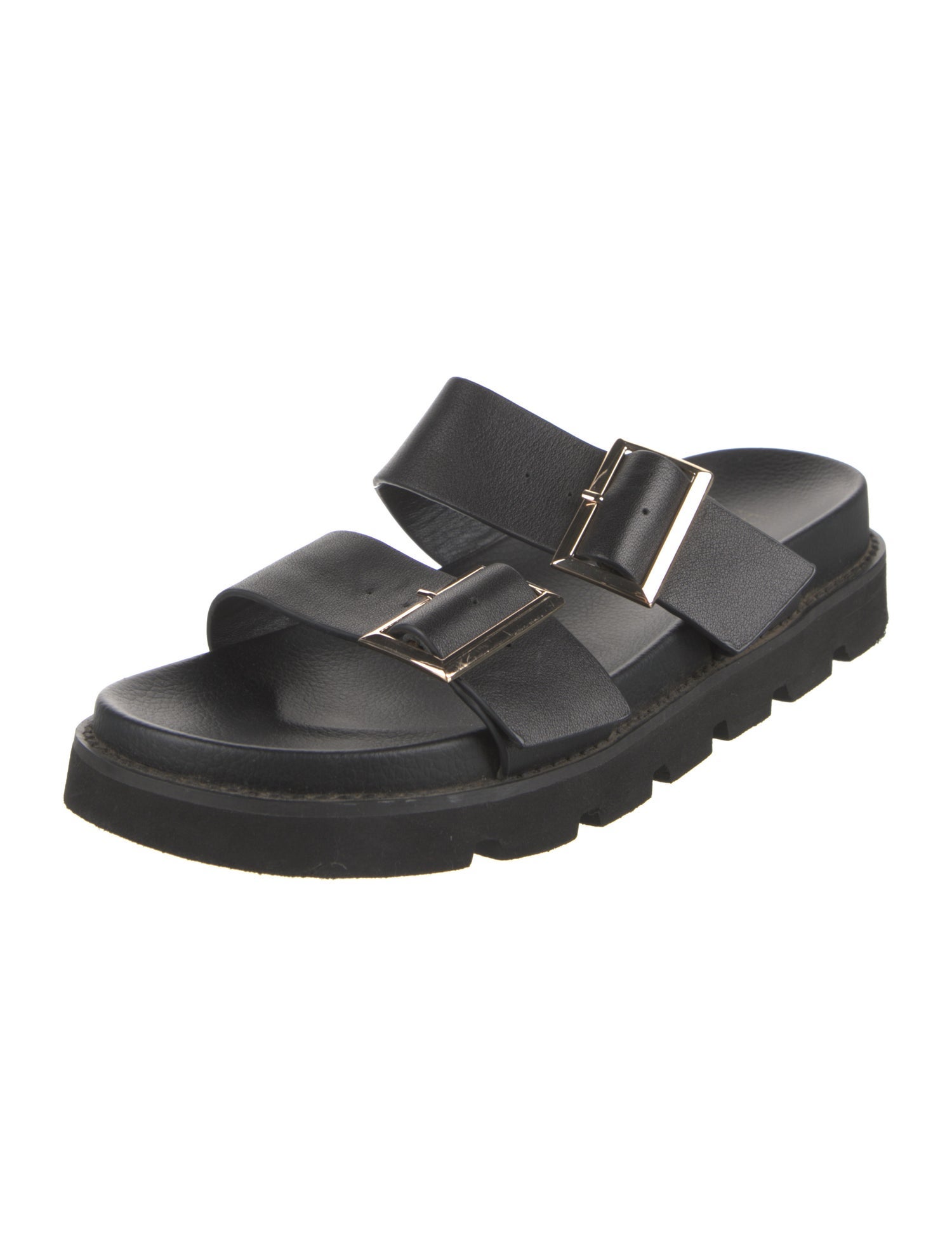 Raye Leather Slides