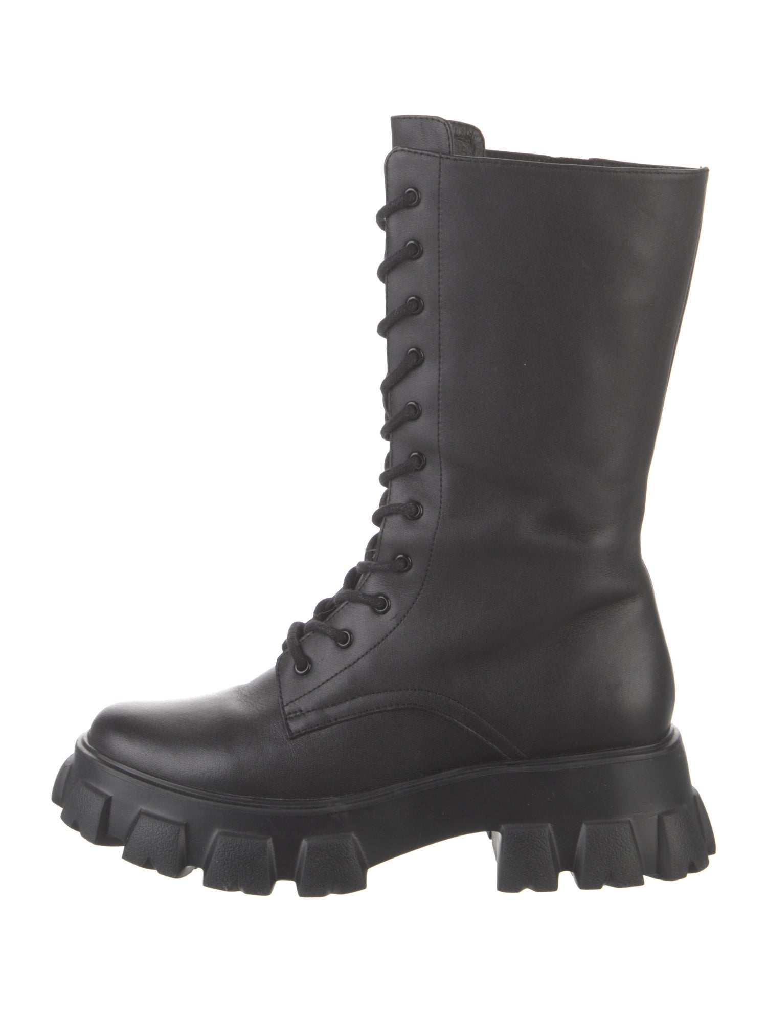 Raye Leather Combat Boots