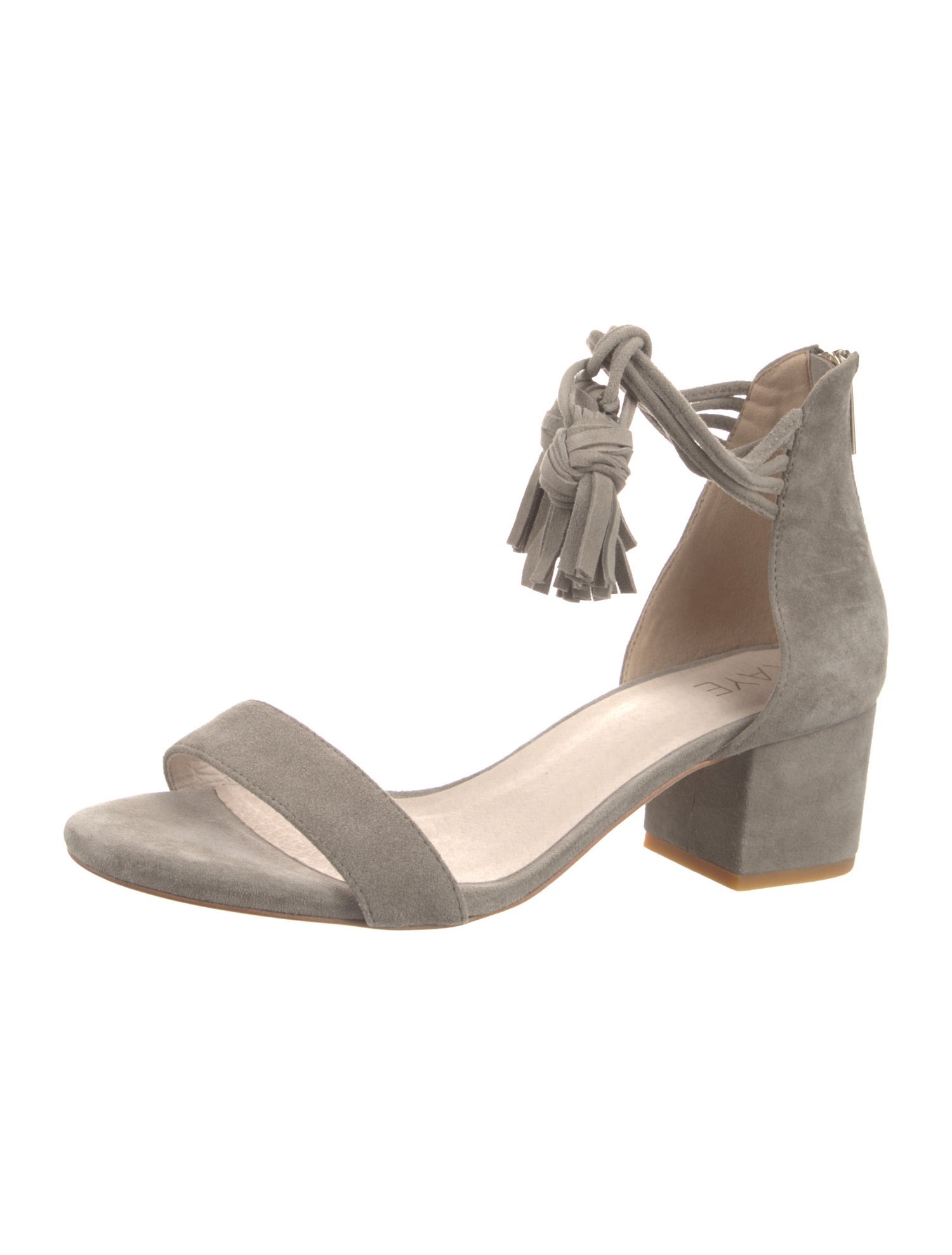 Raye Suede Tassel Accents Sandals