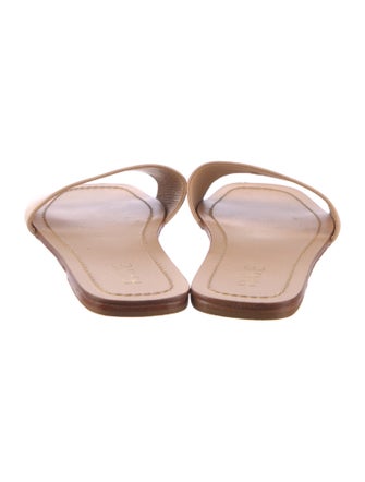Raye Leather Slides