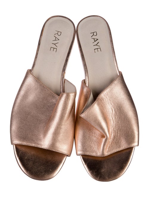 Raye Leather Slides