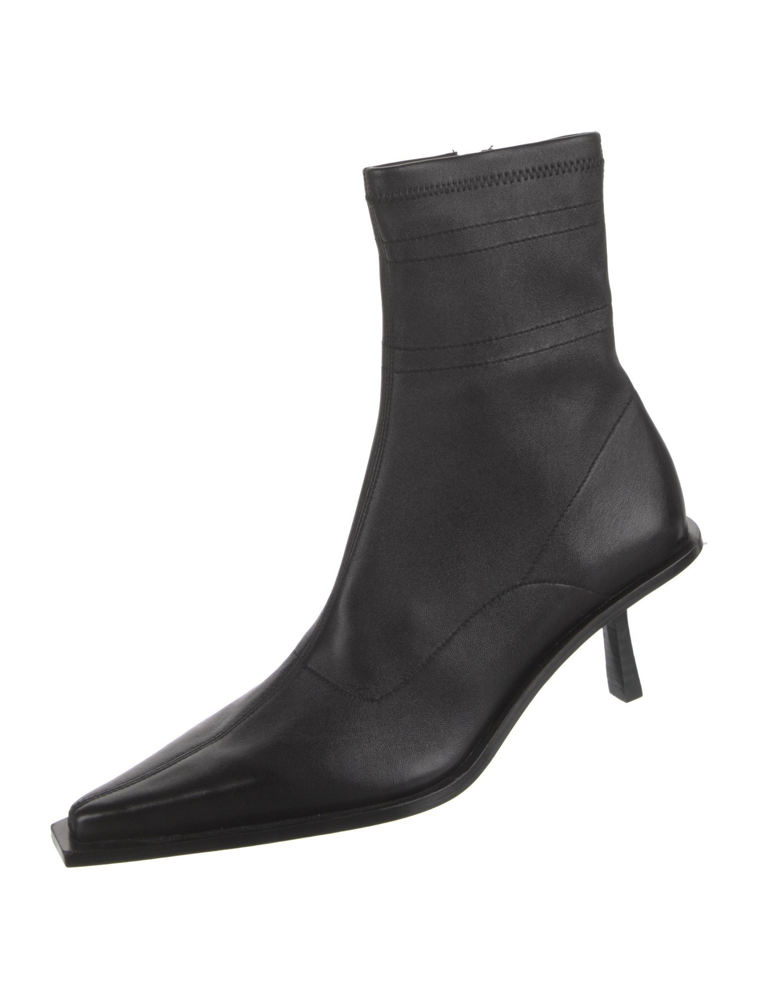 Raye Leather Sock Boots