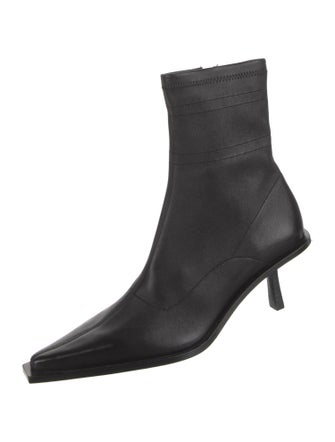 Raye Leather Sock Boots