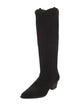 Raye Suede Leather Trim Embellishment Riding Boots