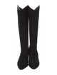 Raye Suede Leather Trim Embellishment Riding Boots