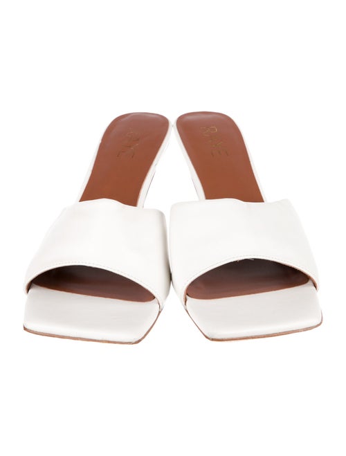Raye Leather Slides