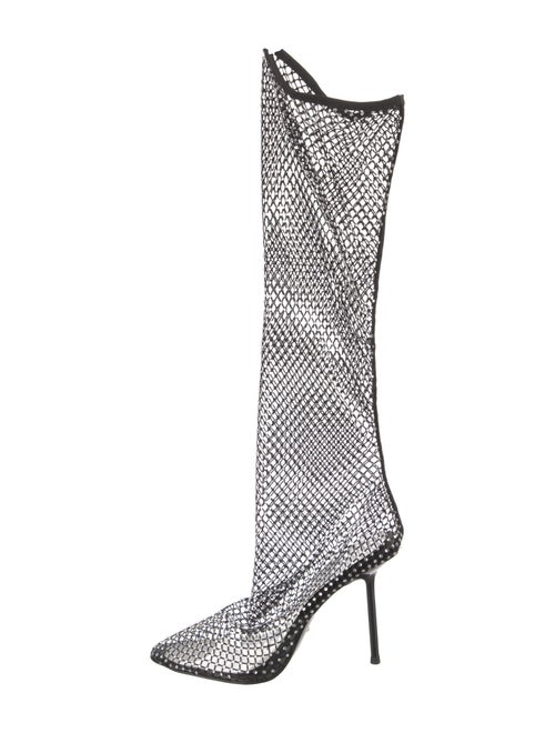 Raye Mesh Patterned Boots