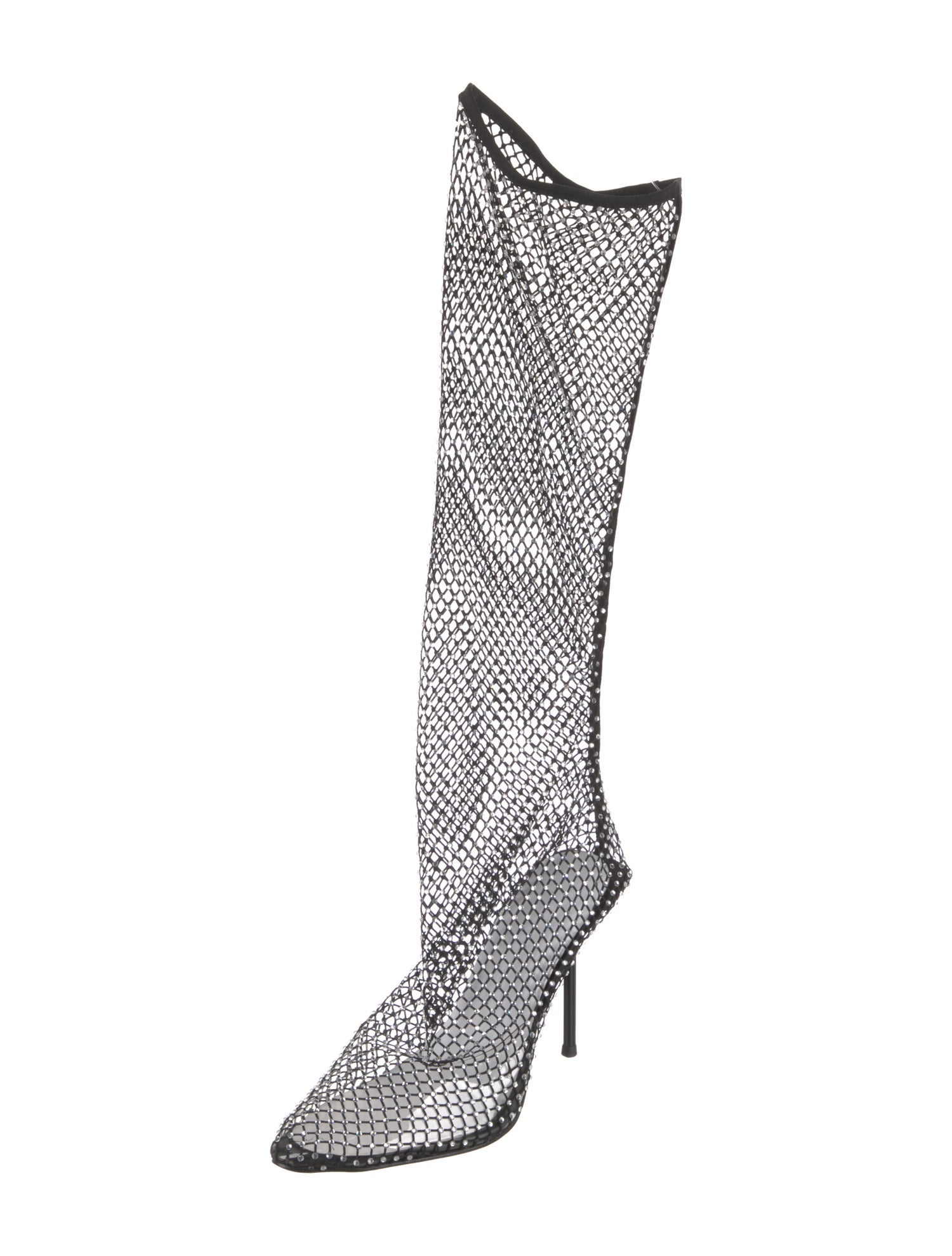 Raye Mesh Patterned Boots
