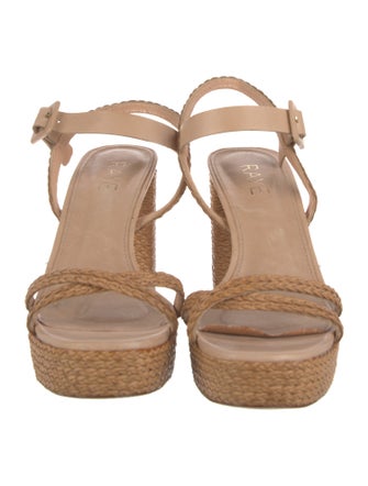 Raye Leather Espadrilles