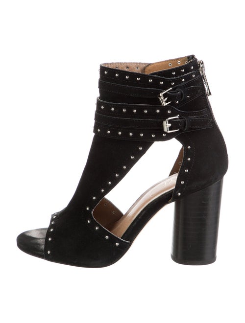 Raye Suede T-Strap Pumps