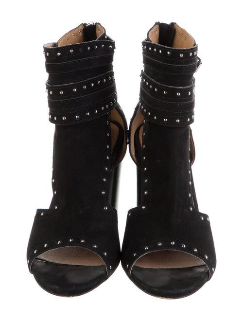 Raye Suede T-Strap Pumps