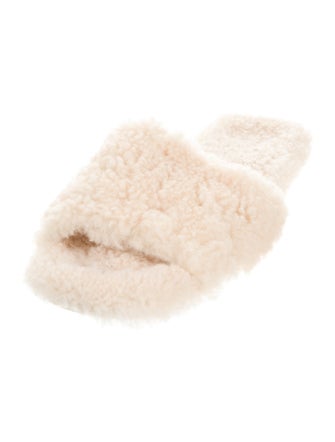 Raye Shearling Slides