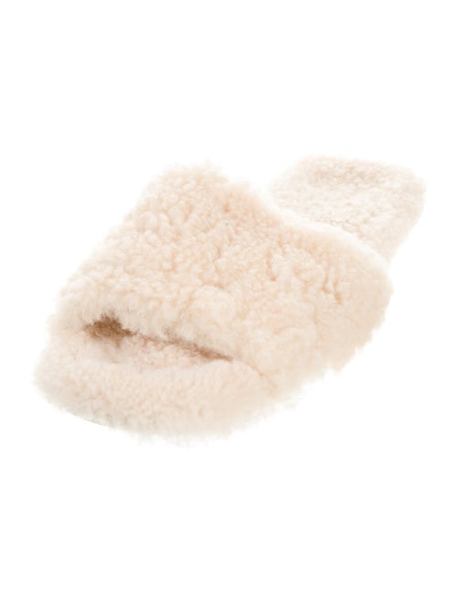 Raye Shearling Slides