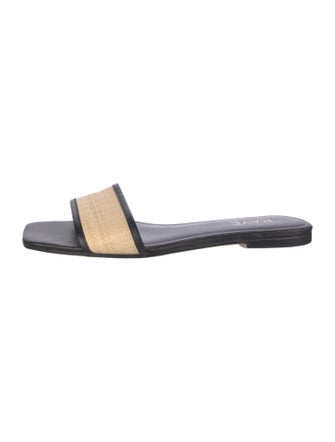 Raye Leather Slides