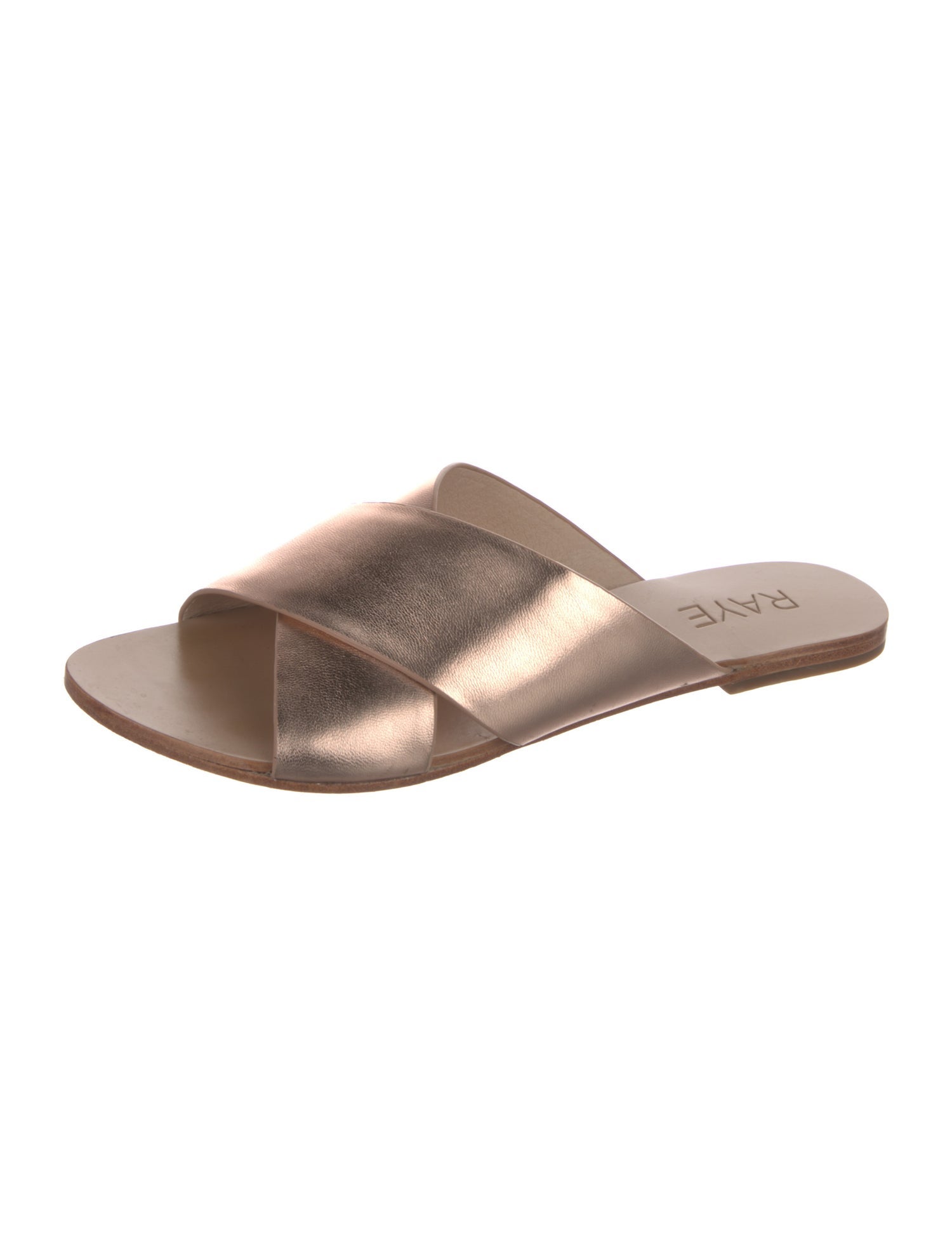 Raye Leather Slides