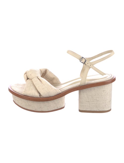 Raye Canvas Colorblock Pattern Sandals