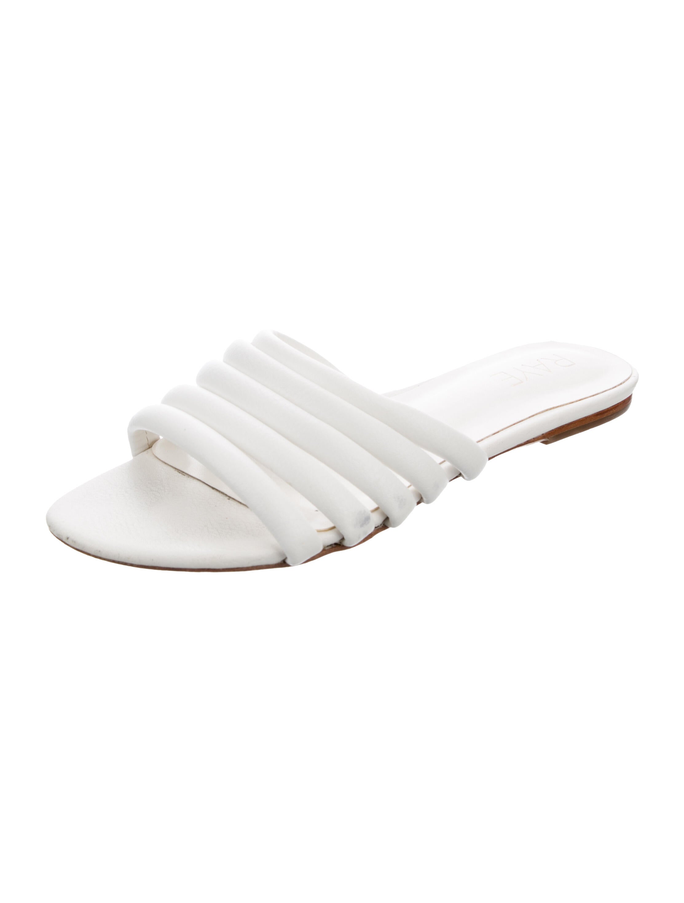 Raye Leather Slides