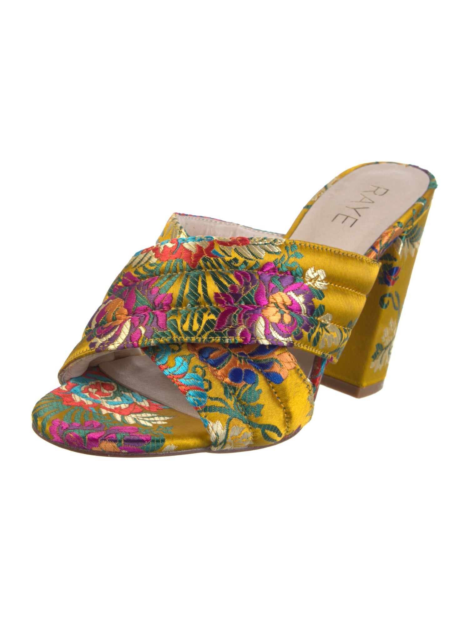 Raye Satin Printed Slides