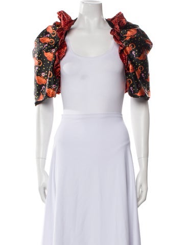 Ryan Lo Jackets Printed Bolero S